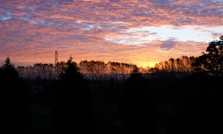 Haselor Farm Sun Rise