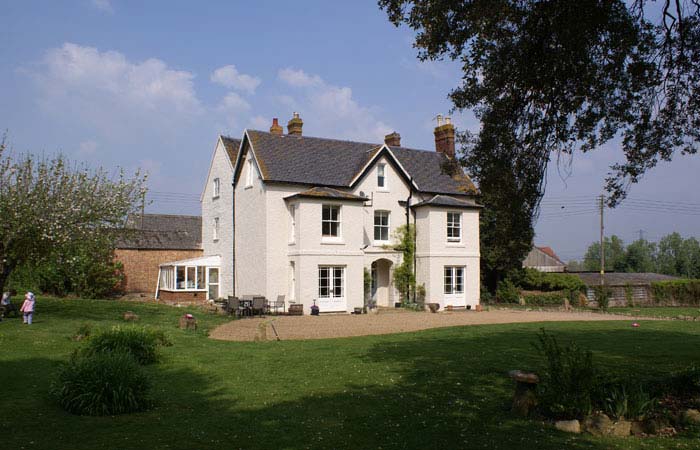 haselor farm Bed and breakfast from the garden